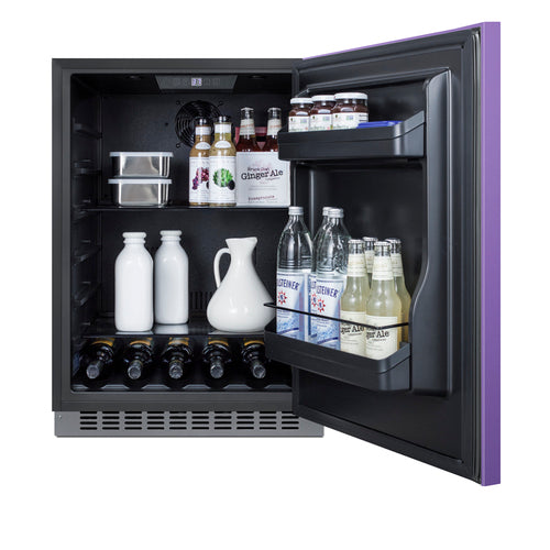 Summit 24" Wide Built-In All-Refrigerator, ADA Compliant (AL54P) view 4