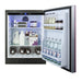 Summit 24" Wide Built-In All-Refrigerator, ADA Compliant (Panel Not Included) — Left Hand Door hinge (AL55IFLHD) view 4