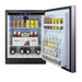 Summit 24" Wide Built-In All-Refrigerator, ADA Compliant (Panel Not Included) — Left Hand Door hinge (AL55IFLHD) view 5