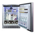 Summit 24" Built-In Outdoor Refrigerator, ADA Compliant (AL55OSCSSIF) view 5