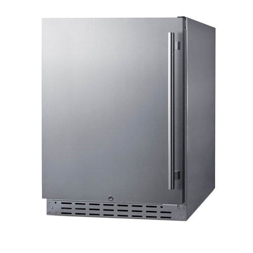 Summit 24" Built-In Outdoor Refrigerator, ADA Compliant (AL55OSCSSLHD) view 3