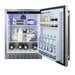Summit 24" Built-In Outdoor Refrigerator, ADA Compliant (AL55OSCSS) view 3