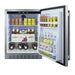 Summit 24" Wide Built-In All-Refrigerator, ADA Compliant (AL55CSS) view 4