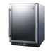 Summit 24" Wide Built-In Beverage Center, ADA Compliant — Left Hand Door hinge (AL57GCSSLHD) view 3