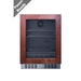 Summit 24" Wide Built-In Beverage Center, ADA Compliant (Panel Not Included) (AL57GPNRLHD)