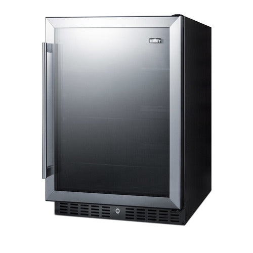 Summit 24" Wide Built-In Commercial Beverage Center, ADA Compliant — Left Hand Door hinge (AL57GLHD) view 3