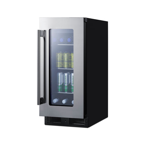 Summit 15" Wide Built-In Beverage Center, ADA Compliant (ALBV15) view 4