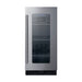 Summit 15" Wide Built-In Beverage Center, ADA Compliant (ALBV15CSS)