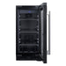 Summit 15" Wide Built-In Beverage Center, ADA Compliant — Left Hand Door hinge (ALBV15CSSLHD) view 2