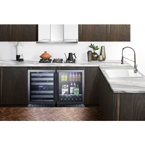 Summit 24" Wide Built-In Beverage Cooler, ADA Compliant (ALBV2466CSS) view 3