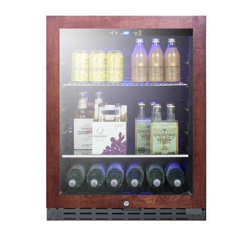 Summit 24" Wide Built-In Beverage Cooler, ADA Compliant (ALBV2466PNR) view 3
