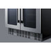 Summit 24" Built-In Wine/Beverage Center, ADA Compliant (ALFD24WBVCSS) view 6
