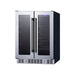 Summit 24" Built-In Dual-Zone Produce Refrigerator, ADA Compliant (ALFD24WBVPANTRY) view 2