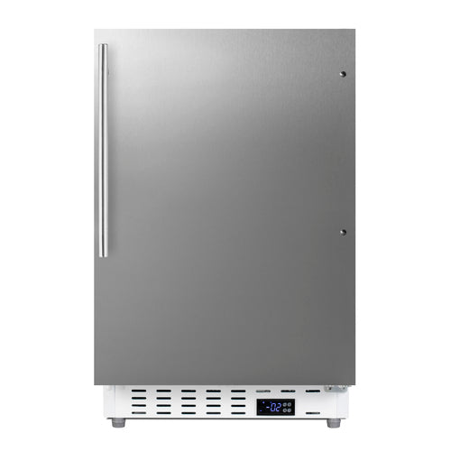 Summit 21" Wide Built-In All-Freezer, ADA Compliant — Left Hand Door hinge (ALFZ36CSSHVLHD)