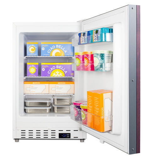 Summit 21" Wide Built-In All-Freezer, ADA Compliant (Panel Not Included) — Left Hand Door hinge (ALFZ36IFLHD) view 4