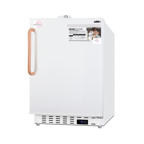 Summit 20" Wide Built-In MOMCUBE® All-Freezer — Left Hand Door hinge (ALFZ36LMCTBCLHD) view 2