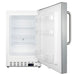 Summit 21" Wide Built-In All-Freezer, ADA Compliant — Left Hand Door hinge (ALFZ36SSTBLHD) view 3