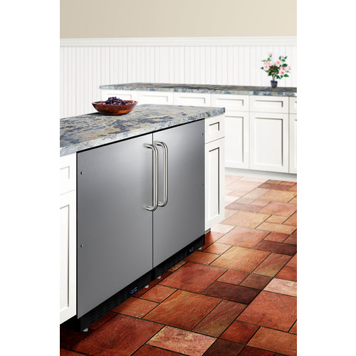 Summit 21" Wide Built-In All-Freezer, ADA Compliant (ALFZ37BCSS) view 2