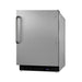 Summit 21" Wide Built-In All-Freezer, ADA Compliant — Left Hand Door hinge (ALFZ37BCSSLHD) view 3