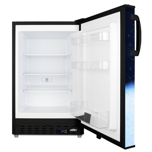 Summit 20" Wide Beer Froster, ADA Compliant — Left Hand Door hinge (ALFZ37BFROSTLHD) view 3