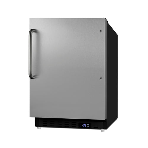Summit 21" Wide Built-In All-Freezer, ADA Compliant (ALFZ37BSSTB) view 3