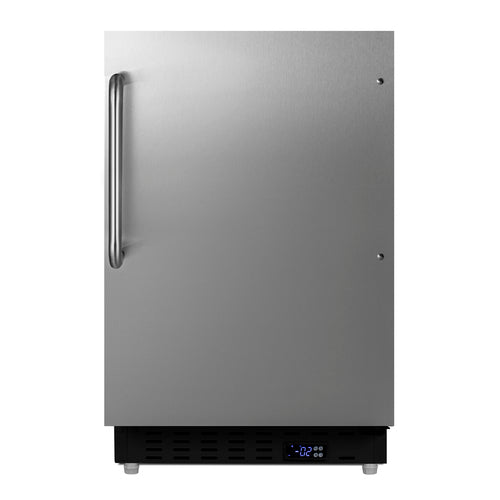Summit 21" Wide Built-In All-Freezer, ADA Compliant (ALFZ37BSSTB)