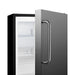 Summit 21" Wide Built-In All-Freezer, ADA Compliant — Left Hand Door hinge (ALFZ37BSSTBLHD) view 6