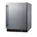 Summit 24" Wide Built-In All-Freezer, ADA Compliant — Left Hand Door hinge (ALFZ51CSSLHD)