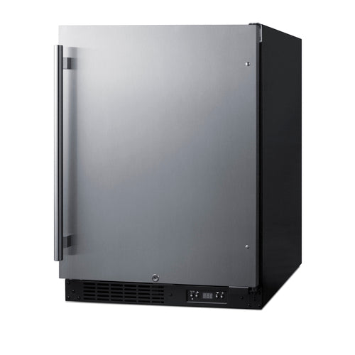 Summit 24" Wide Built-In All-Freezer, ADA Compliant — Left Hand Door hinge (ALFZ51LHD) view 4