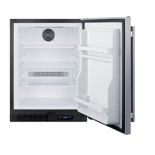 Summit 24" Wide Built-In All-Freezer, ADA Compliant (ALFZ51) view 2