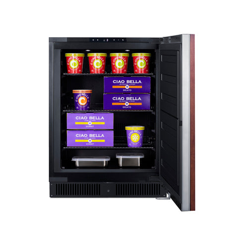 Summit 24" Wide Built-In All-Freezer, ADA Compliant (Panel Not Included) (ALFZ53IF) view 3