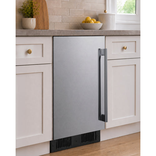 Summit 15" Wide Built-In All-Refrigerator, ADA Compliant (ALR15BSSLHD) view 2