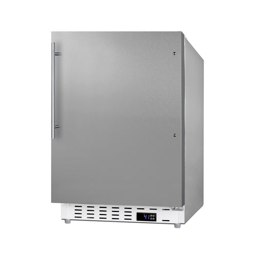 Summit 21" Wide Built-In All-Refrigerator, ADA Compliant — Left Hand Door hinge (ALR46WCSSHVLHD) view 2