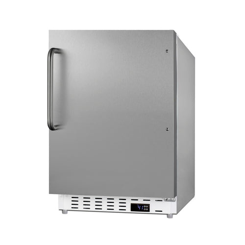 Summit 21" Wide Built-In All-Refrigerator, ADA Compliant — Left Hand Door hinge (ALR46WCSSLHD) view 2