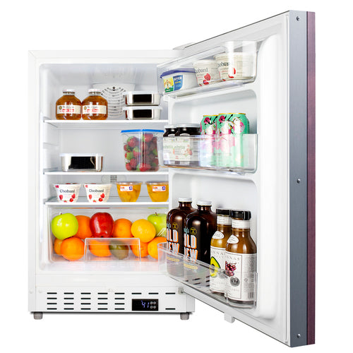 Summit 21" Wide Built-In All-Refrigerator, ADA Compliant (Panel Not Included) (ALR46WIF) view 4