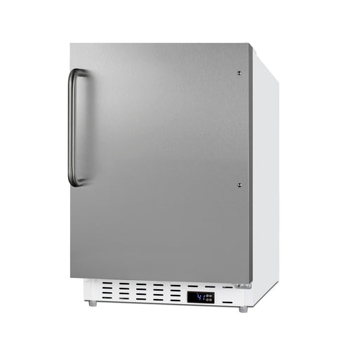 Summit 21" Wide Built-In All-Refrigerator, ADA Compliant — Left Hand Door hinge (ALR46WSSTBLHD) view 2