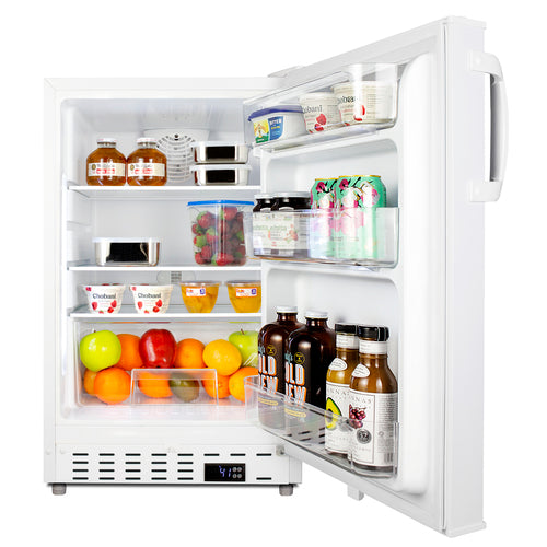 Summit 20" Wide Built-In All-Refrigerator, ADA Compliant (ALR46W) view 4