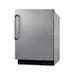 Summit 21" Wide Built-In All-Refrigerator, ADA Compliant (ALR47BCSS) view 3