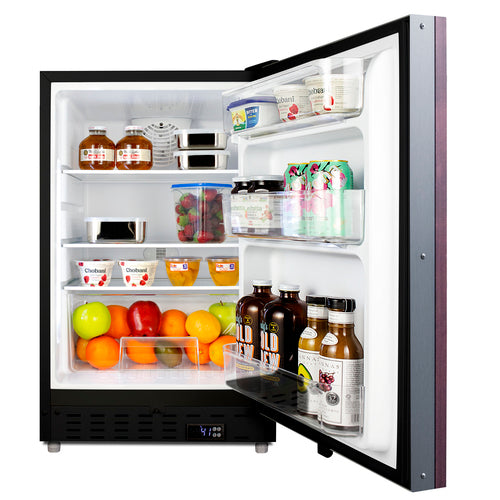 Summit 21" Wide Built-In All-Refrigerator, ADA Compliant (Panel Not Included) (ALR47BIF) view 4