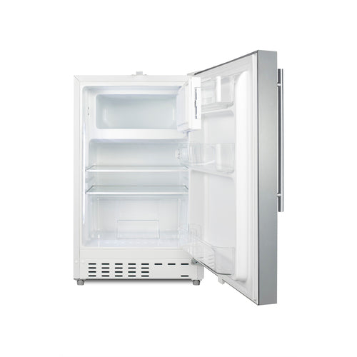 Summit 21" Wide Built-in Refrigerator-Freezer, ADA Compliant (ALRF48CSSHV) view 6