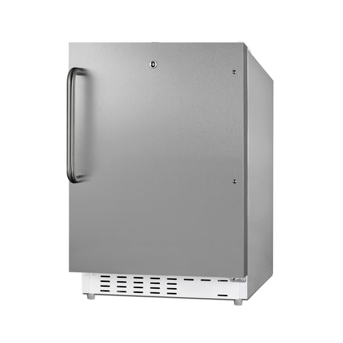 Summit 21" Wide Built-in Refrigerator-Freezer, ADA Compliant (ALRF48CSS) view 2