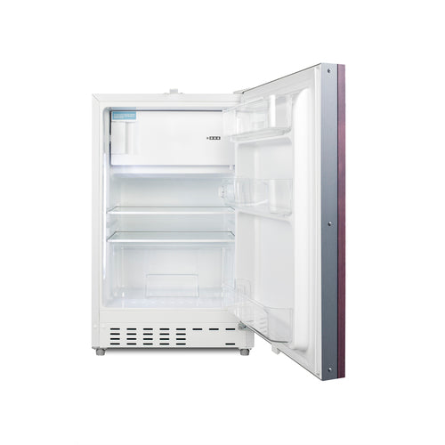 Summit 21" Wide Built-in Refrigerator-Freezer, ADA Compliant (Panel Not Included) — Left Hand Door hinge (ALRF48IFLHD) v