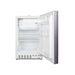 Summit 21" Wide Built-in Refrigerator-Freezer, ADA Compliant (Panel Not Included) — Left Hand Door hinge (ALRF48IFLHD) v