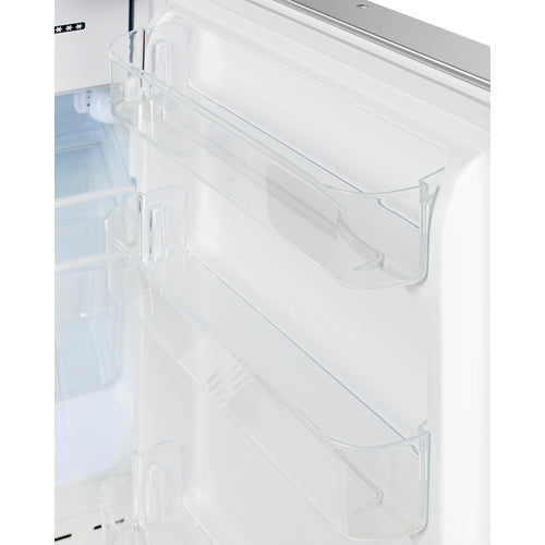 Summit 21" Wide Built-in Refrigerator-Freezer, ADA Compliant (Panel Not Included) (ALRF48IF) view 3