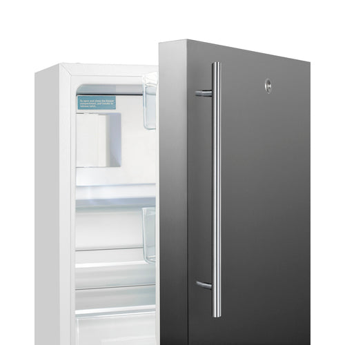 Summit 21" Wide Built-in Refrigerator-Freezer, ADA Compliant (ALRF48SSHV) view 3