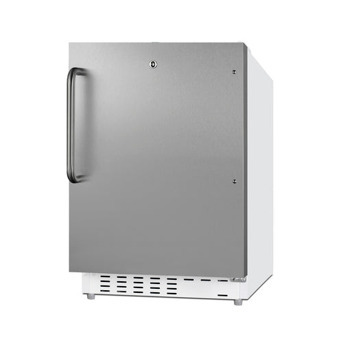 Summit 21" Wide Built-in Refrigerator-Freezer, ADA Compliant (ALRF48SSTB) view 2