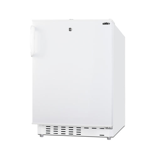 Summit 20" Wide Built-in Refrigerator-Freezer, ADA Compliant — Left Hand Door hinge (ALRF48LHD) view 2