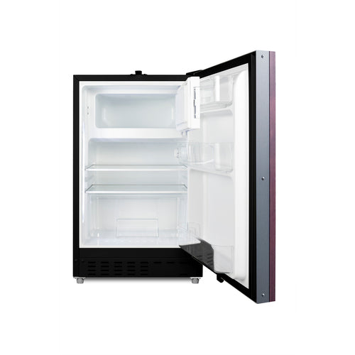 Summit 21" Wide Built-in Refrigerator-Freezer, ADA Compliant (Panel Not Included) (ALRF49BIF) view 4
