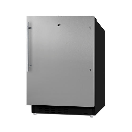 Summit 21" Wide Built-in Refrigerator-Freezer, ADA Compliant (ALRF49BSSHV) view 2