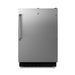 Summit 21" Wide Built-in Refrigerator-Freezer, ADA Compliant — Left Hand Door hinge (ALRF49BSSTBLHD)
